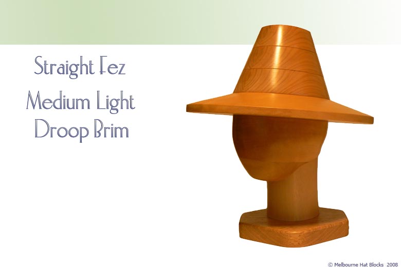 Straight Fez + Medium Light Droop